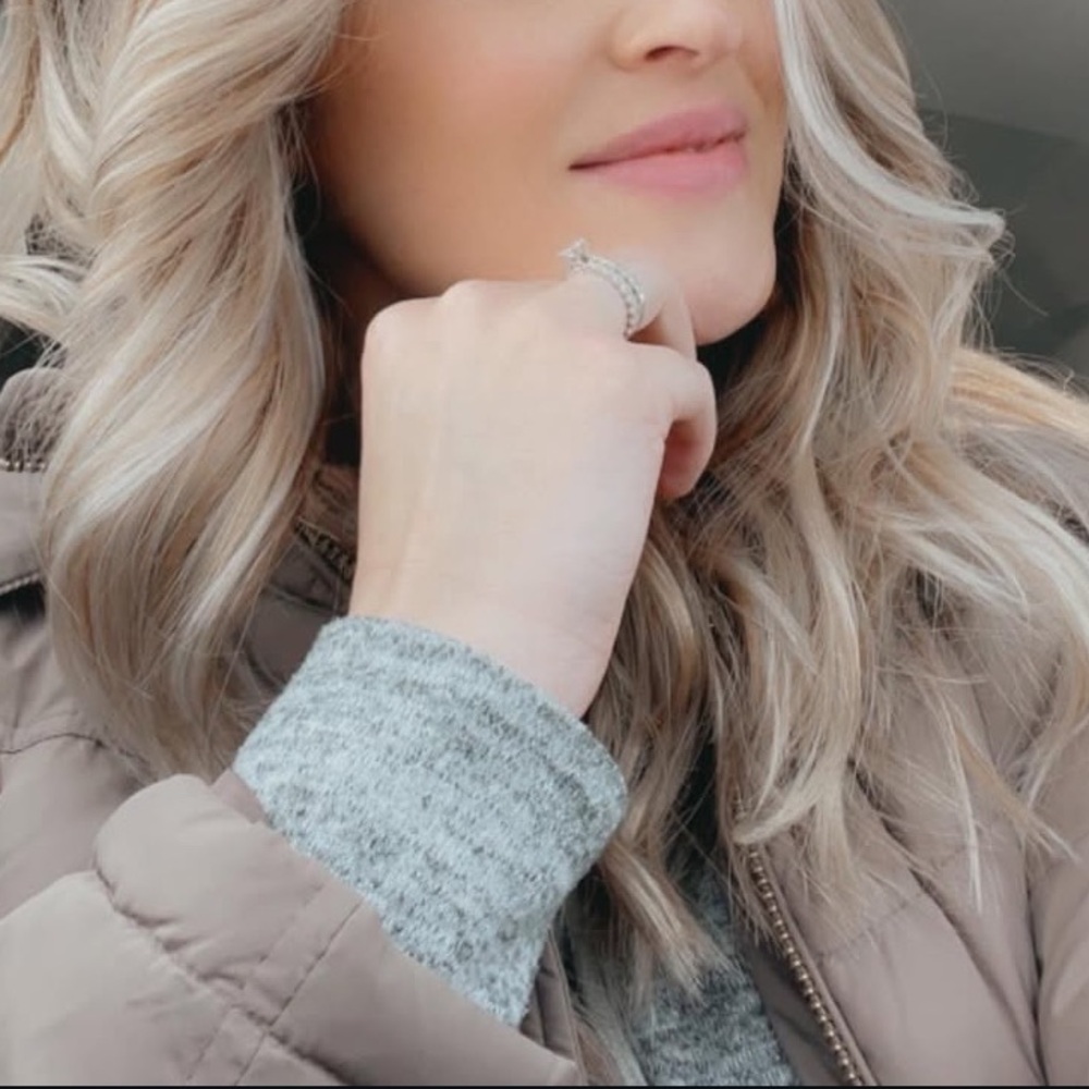 Tan Mid-Length Puffer Jacket - image 3